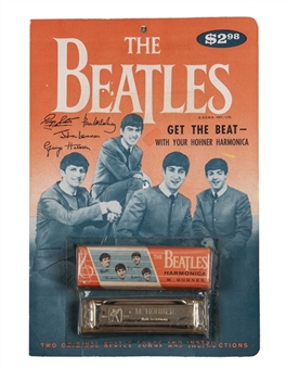 1964 Unopened Vintage Beatles Hohner Harmonica in Original Package 